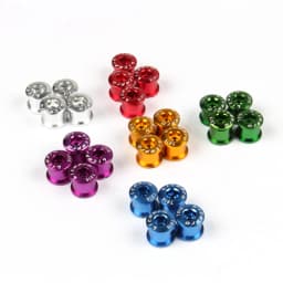 Litepro Road BMX Bicycle Alloy Crankset Double Chainring Screws MTB Mountain Folding Bike Disc Snail Chainwheels Bolts 5pcs/Lot