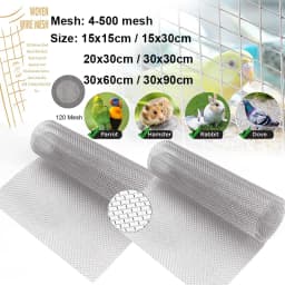 1pcs Stainless Steel Mesh 15x30cm 5-40 Mesh Stainless Steel Micron Filter Stainless Steel Screening Filter Sheet Woven Wire