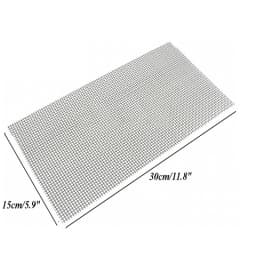 1pcs Stainless Steel Mesh 15x30cm 5-40 Mesh Stainless Steel Micron Filter Stainless Steel Screening Filter Sheet Woven Wire