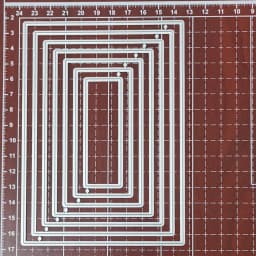 Layer Wave Frame Metal Cutting Dies New 2021 Metal Dies For DIY Scrapbooking Card Making Metal Craft Dies Cuts Embossing
