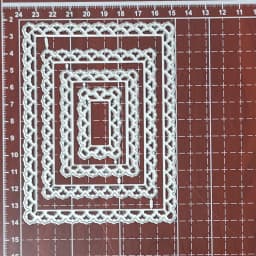 Layer Wave Frame Metal Cutting Dies New 2021 Metal Dies For DIY Scrapbooking Card Making Metal Craft Dies Cuts Embossing
