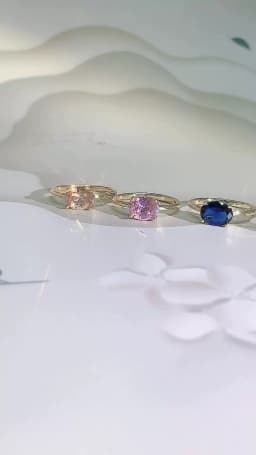 Wedding Engagement Dating Rings For Women Female Opal Gold Color Dainty Ring With Stone Fashion Y2k Jewelry Gift Wholesale R865