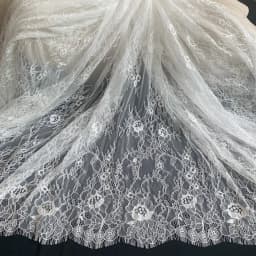 150CM Wide(Height) Subtle High Quality Eyelash Chantilly Lace Fabric DIY Handcraft Lace Material Sewing 3 Meters