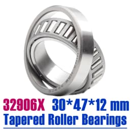 32906 X Bearing 30*47*12 mm Tapered Roller Bearings 32906X 2007906 Bearing