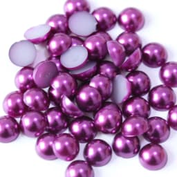 2-14mm ABS Imitation Half Round Flatback Pearl Beads Glue On Rhinestones for Nail Art Crafts DIY Decor Jewelry Findings Accessor