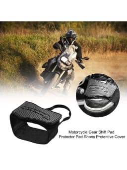 Motorcycle Gear Shift Pad Adjustable Motorcycle Shoe Cover Durable Lightweight Boot Protector For Riding Moto Brightly Motorcycl