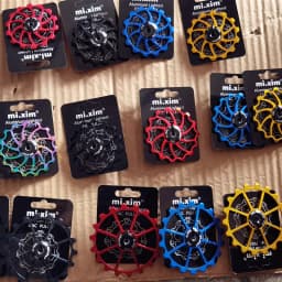 2021 New Bicycle Ceramics Rear Derailleur 14T 15T 16T 17T 18T Jockey Wheel Road MTB Guide Bike Ceramics Bearing Bicycle Parts