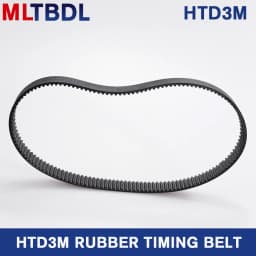 HTD 3M Timing Belt 228/231/234/237/240/243/246/249mm 6/9/10/15mm Width RubbeToothed Belt Closed Loop Synchronous Belt pitch 3mm