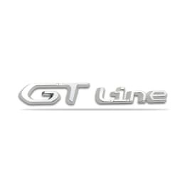 3D Car Sticker GT Logo Metal Emblem Badge Decals For 208 GT LINE 2008 E208 308 306 106 206 205 307 3008 207 508 5008
