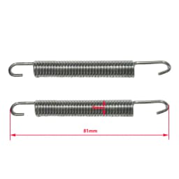 Motorcycle Exhaust Pipe Muffler Mounting Spring Hos Link Pipes Stainless Steel