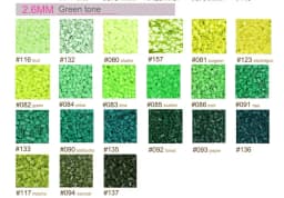 2.6mm Mini Beads 1000PCS 230colors Fuse Beads Gift Hama Beads Diy Puzzles Iron Beads High Quality
