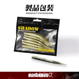 Hunthouse Official Store Soft Lure Fishing Silicone Bait 6pcs/110mm/5.3g 4pcs/150mm/14g With Rattles Pike Leurre Souple Fish