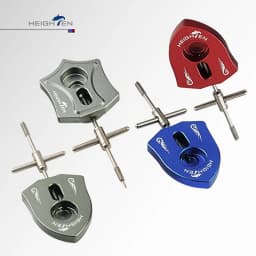 HEIGHTEN Reel Spool Bearing Pin Remover Kit Aviation Aluminum Bait Reel Spool Dismantling Tools