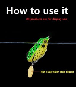 5-10pcs/lot Water drop noise piece DIY Minnow VIB Popper Bearded man Fishing Lure Willow Blades Sequin Noise Spoon Spinner