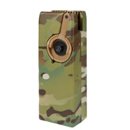 VULPO Airsoft Paintball M4 BB Speed Loader 1000 Rounds Hand Crank Quick Loader AK MP5 G36 Magazine Speed Loader Adapter
