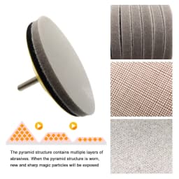 5 Inch 125mm Sponge Sanding Disc Sandpaper 2/5 Pcs Hook Loop Wet Dry 320-8000 Grits for Car Phone Jewelry Polishing & Grinding
