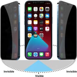 1-3Pcs 360° Privacy Tempered Glass For iPhone 18 17 Air 16E 16 15 14 Plus 13 12 Mini 11 Pro XS MAX XR Anti Spy Screen Protector