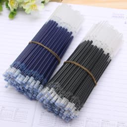 10/20/30 pcs/set 0.5mm Gel Pen Refills Red Blue Black Ink Stationery Writing Supplies Office Signature Rods Office School Needle