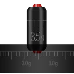 DNDYUJU 20pcs/lot Lead Sinker Fishing Accessories Fishing Set Head Weight Sinkers Space Bean Connector 1.5g-5.0g Fishing Tackle