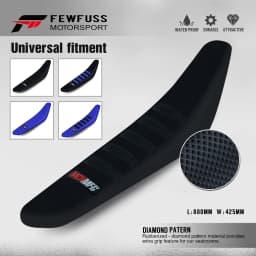 FEWFUSS Motorcycle Seat Cushion Waterproof Seat Cover For KTM Husqvarna SUZUKI HONDA SXF KXF CRF YZ YAMAHA KAWASAKI