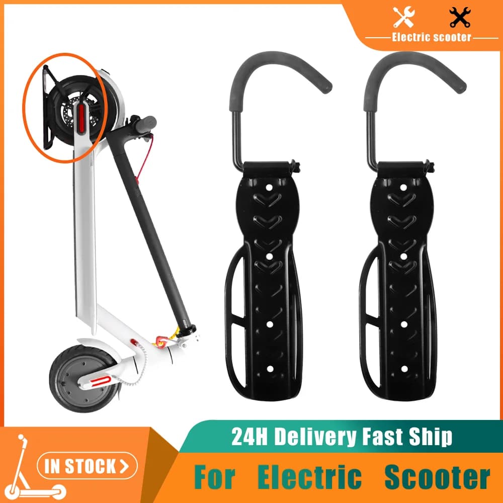 Electric Scooter Wall Mounted Hanger For Xiaomi M365/Pro 1S Mi3 Scooter Wall Holder Hanging Storage Hook Skateboard Accessories