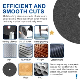 XCAN 36/150pcs 25mm Resin Cut off Wheels Abrasive Disc Cutting Discs Reinforced Cut Off Grinding Wheels For Dremel Accessories