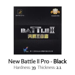 Original Friendship 729 Provincial BATTLE II BATTLE 2 Pro New Gold Version Table Tennis Rubber Ping Pong Sponge