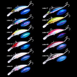 FJORD 70mm 17g Fishing Bait Heavy Minnow Laser Hard Artificial Bait Plastic Professional Seawater Lure Sinking Fishing Equipment