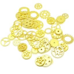 1 Pack Mix Alloy Mechanical Steampunk Cogs & Gears Diy Accessories New S08