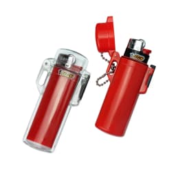 Waterproof Lighter Case High Grade Plastic Gas Oil Lighters Sleeve for BIC J3 Lighter Smoking Accessories Men's Gadget Gift