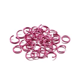 300Pcs/Lot 6 8 10 mm Metal Colorful Open Jump Rings Split Rings Jump Rings Connectors For DIY Jewelry Making Findings Supplies