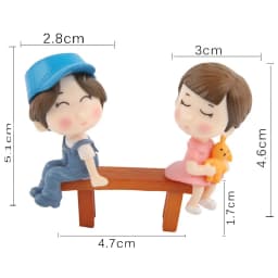 Cute Village House Miniature Garden Mini Craft Figurine Plant Pot Garden Ornament Miniature Fairy Garden Decor DIY Accessories
