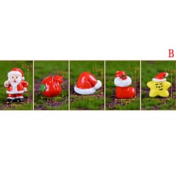 Cute Village House Miniature Garden Mini Craft Figurine Plant Pot Garden Ornament Miniature Fairy Garden Decor DIY Accessories