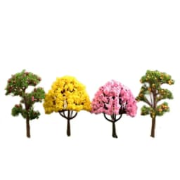 Cute Village House Miniature Garden Mini Craft Figurine Plant Pot Garden Ornament Miniature Fairy Garden Decor DIY Accessories