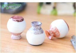 Cute Village House Miniature Garden Mini Craft Figurine Plant Pot Garden Ornament Miniature Fairy Garden Decor DIY Accessories