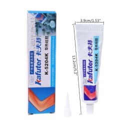 Kafuter K-5204K 80g Heatsink CPU Thermal Conductive Silicon Paste Glue Adhesive Silicon Rubber insulation glue