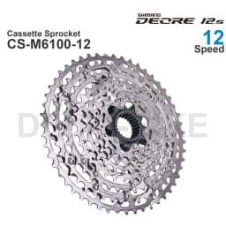SHIMANO DEORE M6100 12v Cassette Sprocket CS-M6100-12 12-Speed - HYPERGLIDE for MTB bike Original Parts
