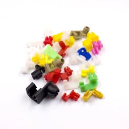 Mixed 50 Pcs Car Wire Clips Fixed Door Lock Rod Clip Side Fasteners Retainer Rivet