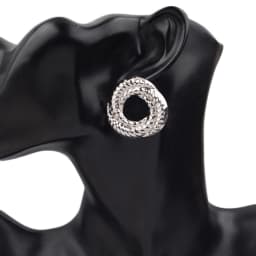 New European Exaggerated Women's Metal Hanging Earrings Multi-layers Alloy Pendants Twisted Unusual Earrings Fashion Cool Stuff