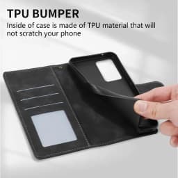 Wallet Card Slot Magnetic Flip Leather Case For Samsung Galaxy Note 20 Ultra 10 Lite 9 S8 S9 S10 S20 S21 A05s A06 A07 A14 A26