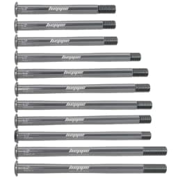 HEPPE MTB Road Bike Titanium Thru Axle Ultra Light Bike Axle 12x142 12x148 Rear Hub Thru Axle Bike Fork 12x100 12x110 Shaft