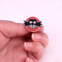 Game Villain Evil Dr Eggs Man Enamel Pin Brooch Player Gift Badge