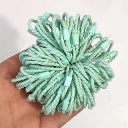 50/100pcs Candy Elastic Hair Tie Bands Scrunchies Leagues Resin Patch For Toddler Accessories Baby Girl DIY Jewelry Supplies