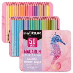 KALOUR 50/72/180/240/300 Pcs Oil Colored Pencils Set Professional Drawing Color Pencil For Artist Coloring Sketch Art Supplies