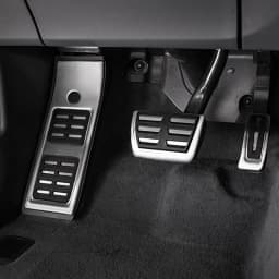 For Audi A4 B9 A5 F5 2016-2019 Sedan Avant LHD Sport Automatic High Quality Stainless Steel Fuel Brake Footrest Pedal Cover