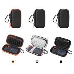 Hard Case for Universal MP3/MP4/SanDisk Extreme Pro/SanDisk Extreme Portable External SSD 1TB/2TB/4TB, Travel Cover Storage Bag