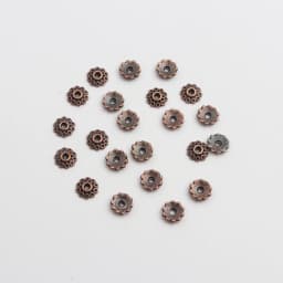 50pcs Antique Copper Bronze Silver Gold Multiple Petals With Hole Metal Gasket Flower Bead Caps For Jewelry Making DIY Wholesale