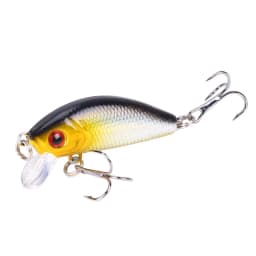 1PCS Minnow Fishing Lure 50mm4.2g Topwater Hard Bait Wobbler Jig Bait Crank Bait Carp Striped Bass Pesca Fishing Tackle SwimBait