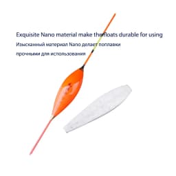 1 Piece Composite Nano Fishing Float+1 Float Tube+1 Bag Gift Fishing Hooks Hard Tail Buoy Fresh Water Bobber Fishing Tackle