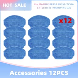 Fit For Teendow G20, iMartine BR151, DEERMA S40, XIEBro Life BR151, MAMNV BR150 BR151, Conga M10, Midea VCR04G Brush Filter Mop